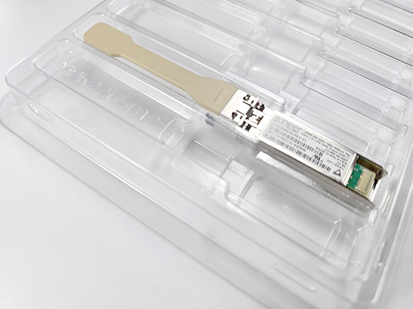 juniper sfp28 sfp+ plastic tray packaging mpk2265b12